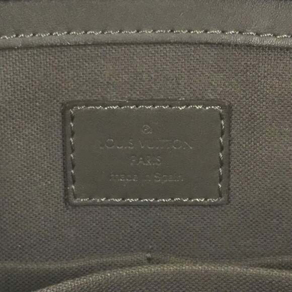 LOUIS VUITTON Authentic Brown Damier Leather Tote Bag - Picture 13 of 16